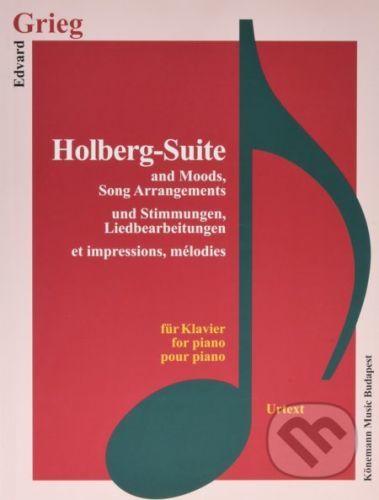 Holberg-Suite and Moods, Song Arrangements - Edvard Grieg