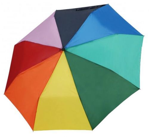 Doppler Dámský skládací mechanický deštník Hit Rainbow 70830R