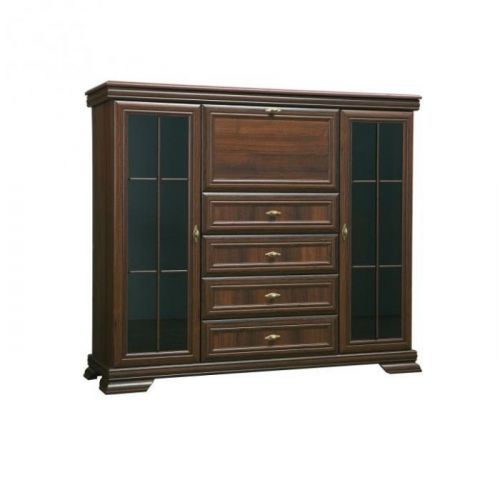 Komoda s vitrínou KORA KK7 samoa king Tempo Kondela