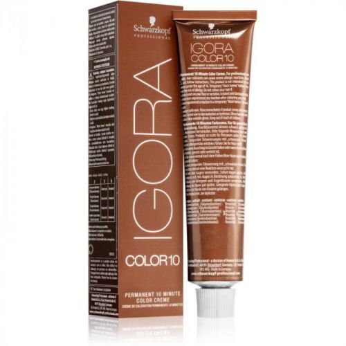 Schwarzkopf Professional IGORA Color 10 10minutová permanentní barva na vlasy 6-0 60 ml