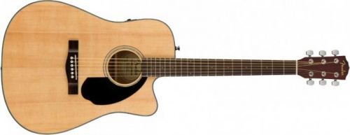 Fender CD-60SCE Dreadnought Natural Walnut