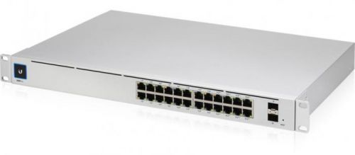 UBIQUITI UBNT USW-Pro-24-POE - UniFi 24Port Gigabit Switch with 802.3bt PoE, L3 Features and SFP+ (USW-Pro-24-POE)