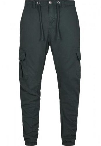 Kalhoty Urban Classics Cargo Jogging - zelené, XXL