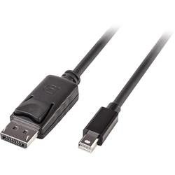 DisplayPort kabel LINDY [1x zástrčka DisplayPort - 1x mini DisplayPort zástrčka] černá 2 m