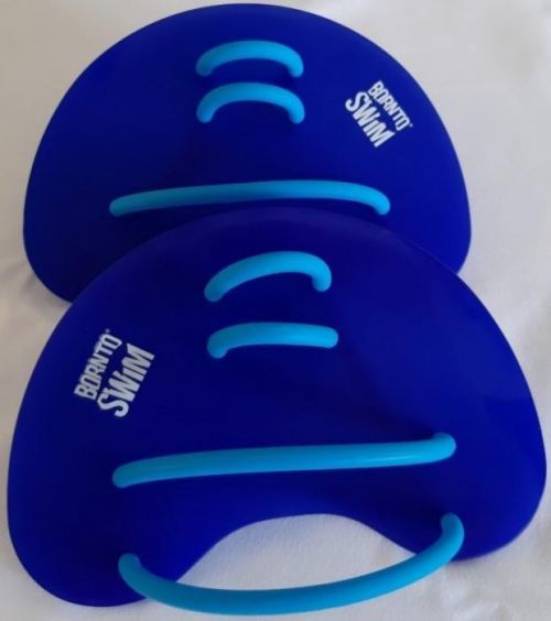 BornToSwim Finger Paddles Modrá