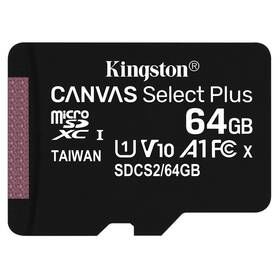 Kingston Canvas Select Plus MicroSDXC 64GB UHS-I U1 (100R/10W) (SDCS2/64GBSP)