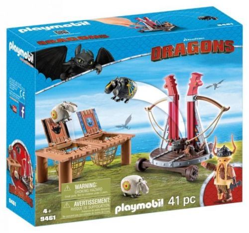 Playmobil 9461 Tlamoun Sopťák s prakem na ovce