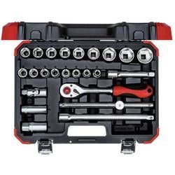 Sada nástrčných klíčů Gedore RED R69003024, chrom-vanadová ocel, 24dílná 3300055
