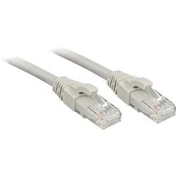 Síťový kabel RJ45 LINDY 45407, CAT 6, U/UTP, 10 m, šedá