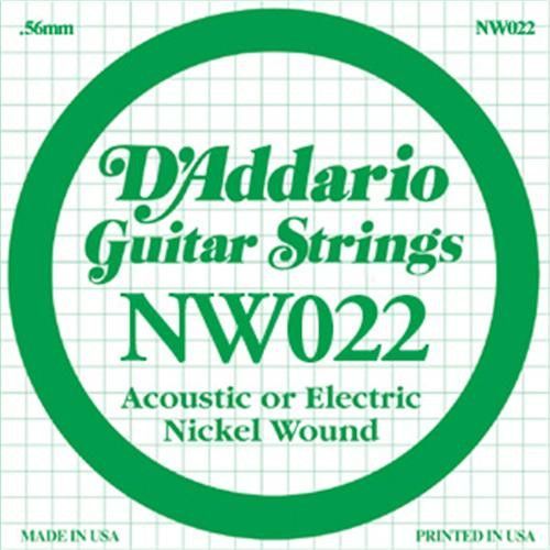 D'Addario XL Nickel Wound - Jednotlivá struna - .022