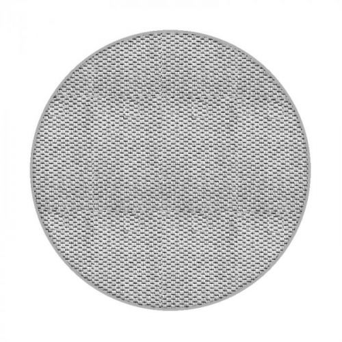 Vopi koberce Kusový koberec Nature platina kulatý - 57x57 (průměr) kruh cm Šedá