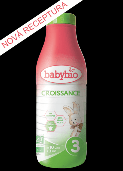BABYBIO CROISSANCE 3 tekuté kojenecké bio mléko 1 l