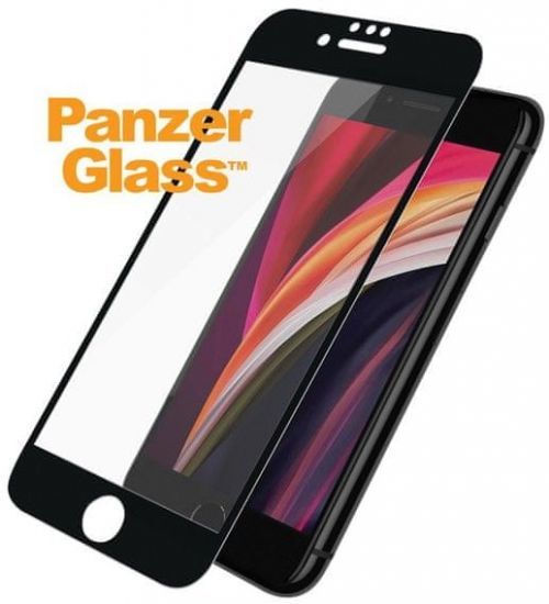 PanzerGlass Edge-to-Edge pro Apple iPhone 6 / 6s / 7 / 8 / SE (2020) 2679, černé