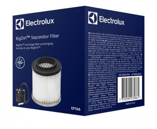 Electrolux Filtr Electrolux EF166 pro separátor hrubého odpadu BigDirt