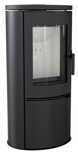 KRATKI krbová kamna KOZA AB - černá