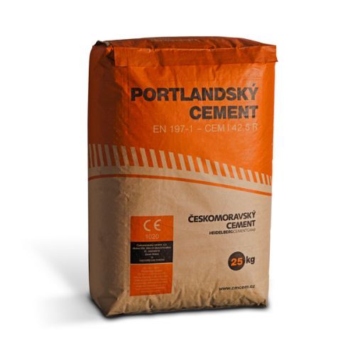 Portlandský cement ČESKOMORAVSKÝ CEMENT 42,5 R  25 kg