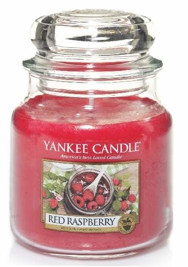 Svíčka YANKEE CANDLE 411g Red Raspberry