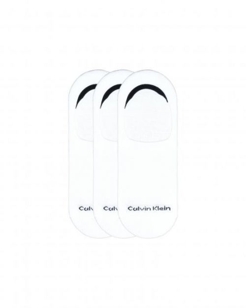 Calvin Klein Ponožky 3 páry Bílá