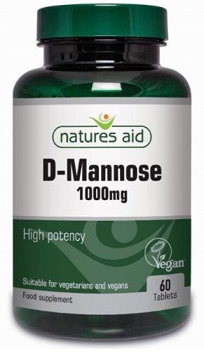 Natures Aid D-manóza 1000 mg 60 tablet