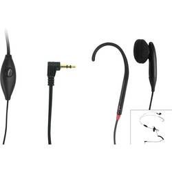 Headset jack 2,5 mm na kabel Geemarc CLHOOK5 do uší , na uši, přes uši černá