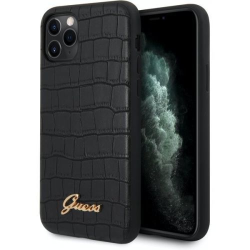 Guess Croco Hard Case iPhone 11 Pro, Black
