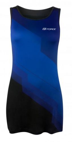 šaty sportovní FORCE ABBY, modro-černé - S