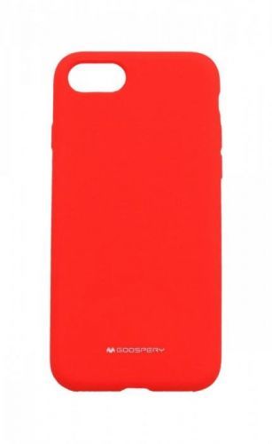 Kryt Mercury Silicone iPhone SE 2020 silikon červený 49493