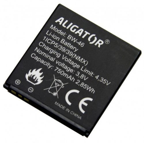 Baterie ALIGATOR V400, Li-Ion 750 mAh