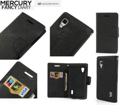Pouzdro na Samsung Galaxy S3 (i9300) Mercury Fancy černé