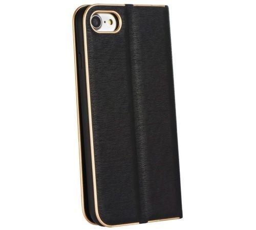 Flipové pouzdro Forcell Luna Book pro Apple iPhone 7/8, black