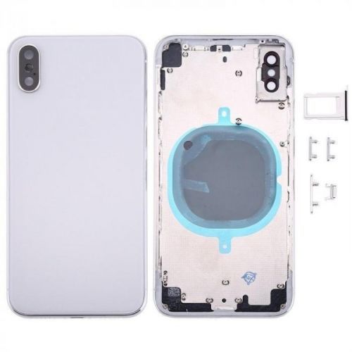 Zadní kryt baterie Back Cover Assembled na Apple iPhone XS Max, white