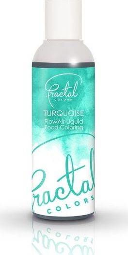 Airbrush barva tekutá Fractal - Turquoise (100 ml)