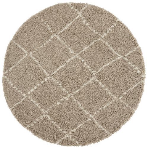 Mint Rugs - Hanse Home koberce Kusový koberec Allure 104405 Beige/Cream - 120x120 (průměr) kruh cm Béžová