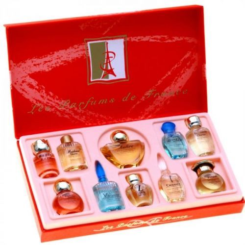 Charrier Parfums Dárková sada francouzských parfémů 10 ks