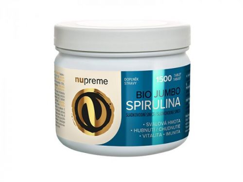 Nupreme Spirulina Jumbo 1500 tablet BIO