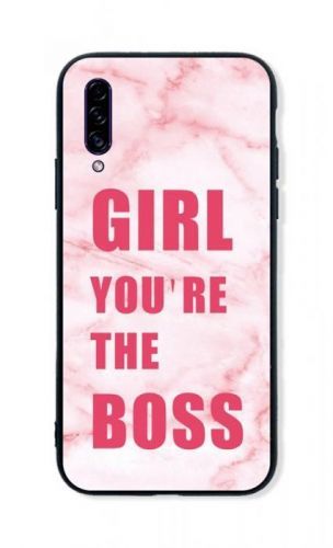Kryt TopQ LUXURY Samsung A30s pevný Girl Boss 45391