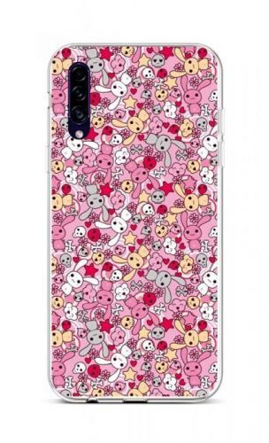 Kryt TopQ Samsung A30s silikon Pink Bunnies 45283
