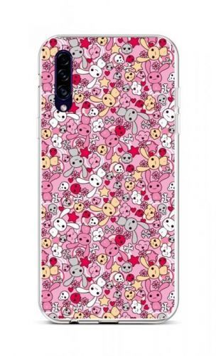 Kryt TopQ Samsung A30s silikon Pink Bunnies 45283