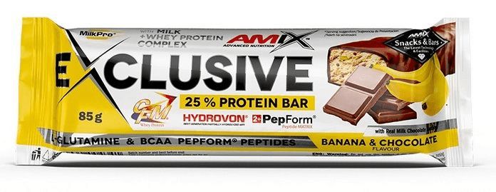 Amix Nutrition Amix Exclusive Bar 85 g mocca - čokoláda - káva