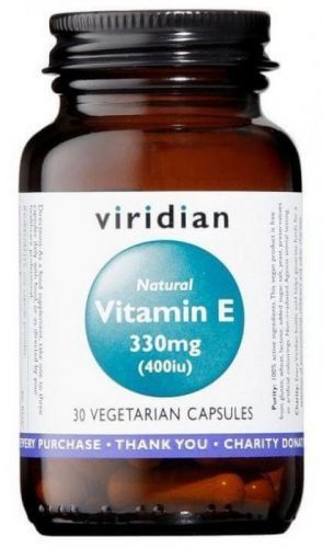 VIRIDIAN nutrition Vitamin E 330mg 400iu 30 kapslí