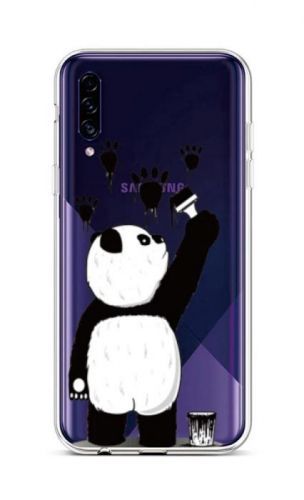 Kryt TopQ Samsung A30s silikon Rebel Panda 45275
