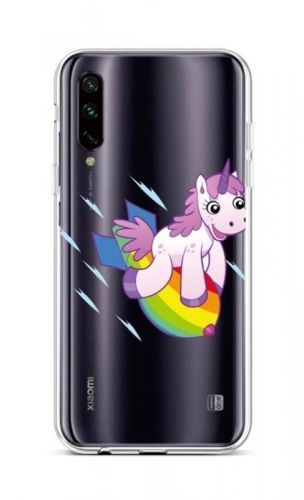 Kryt TopQ Xiaomi Mi A3 silikon Flying Unicorn 45127