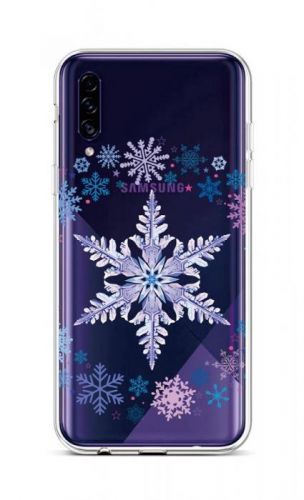 Kryt TopQ Samsung A30s silikon Snowflake 45274