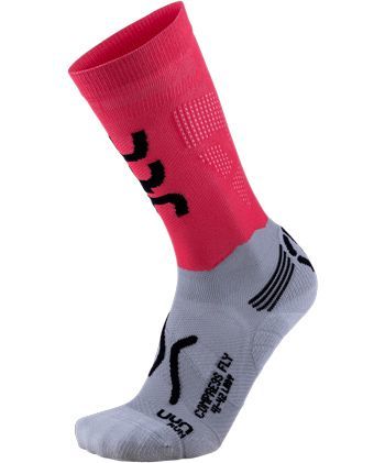Dámské kompresní ponožky UYN Fly Run růžová 35-36