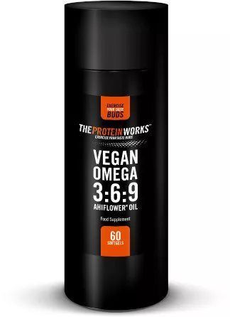 The Protein Works TPW Vegan Omega 3:6:9 Ahiflower Oil 60 kapslí