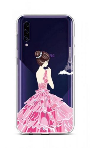 Kryt TopQ Samsung A30s silikon Pink Princess 45269