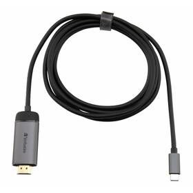 Verbatim USB-C/HDMI 4K, 1,5m (49144) černý