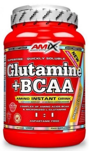 Amix Nutrition Amix L-Glutamine + BCAA Powder 1000 g cola