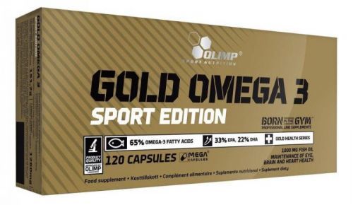 Olimp Gold Omega 3 Sport Edition 120 kapslí