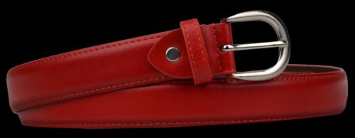 Cintura Sottile (2,9 cm) Barva pásku: červená